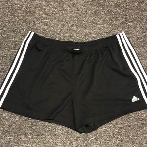 Adidas Womens Athletic Shorts Color Black Size XL